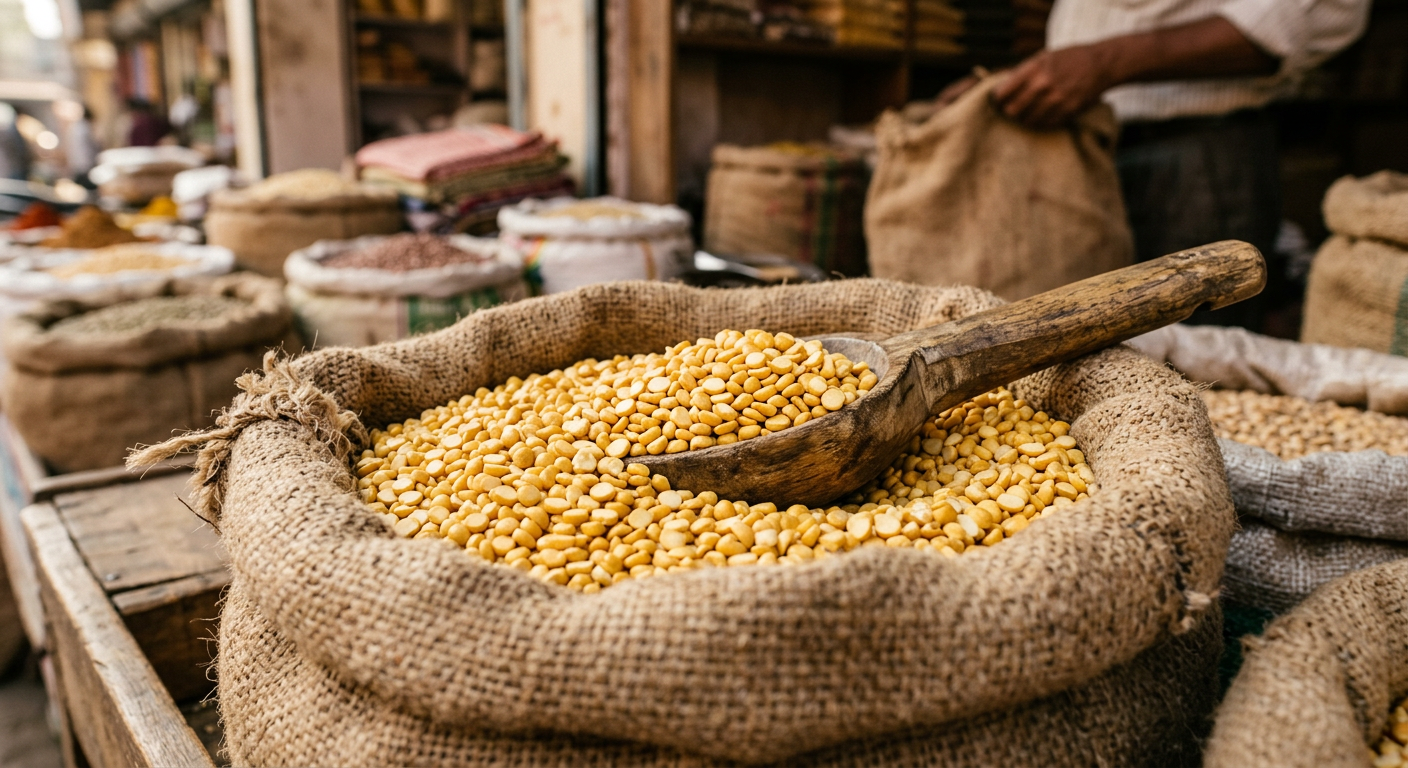 Chana Dal in a bowl